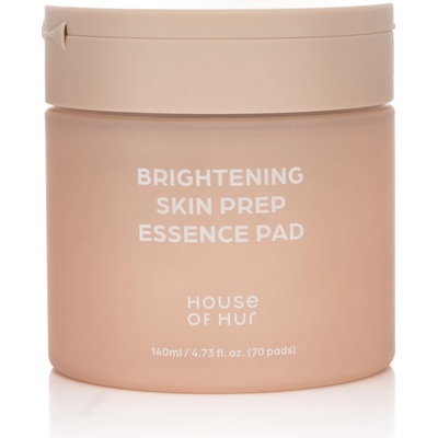 House of HUR Polštářky na obličej Brightening Skin Prep Essence Pad - 140 ml / 70 ks