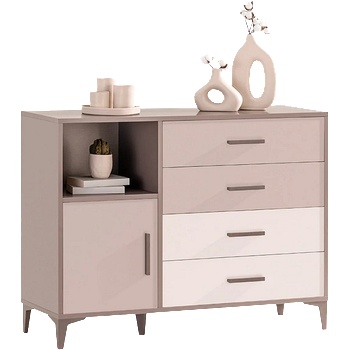 Carmen Детски скрин с шкаф и чекмеджета riga (3575309)