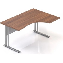 Rauman Rohový stôl Visio LUX 136 x 100 cm pravý orech