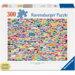 Ravensburger - Puzzle 387 dogs & 1 cat - 300 piese
