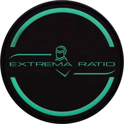 Extrema Ratio Round Patch 85mm Black - Luminescent