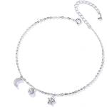 Silenti Jewelry Сребърна гривна за крак "Развлечение