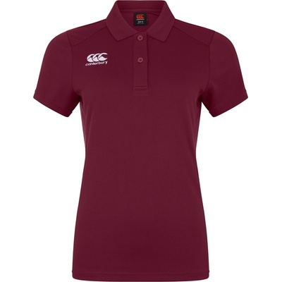 Canterbury Тениска Canterbury Women's Club Dry Short-Sleeve Performance T-Shirt - Maroon