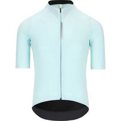 Q36.5 Мъжка фланелка с къс ръкав за колоездене Q36.5 Dottore Pro Jersey Cycling jersey - Acquamarina Blue - размер XS (056-3506-0411)