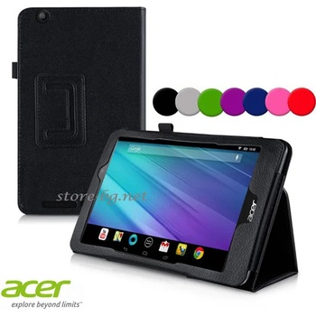 Image 1 of Acer Iconia One 8 B1-810 Wallet Кожен Калъф + Стилус