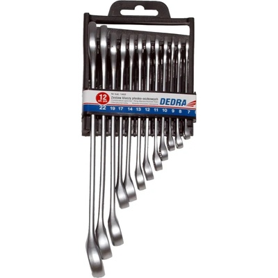 Dedra Sada očko-vidlicových kľúčov 12 ks 6–22 mm DED-1405