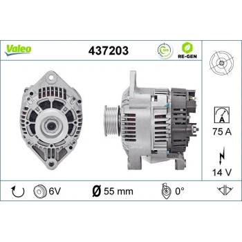 generátor VALEO 437203