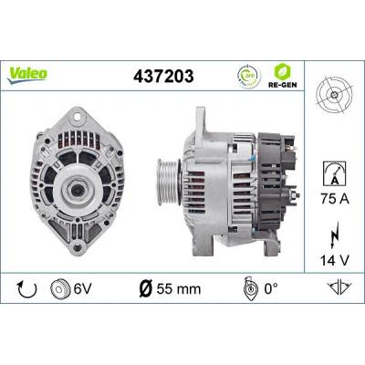 generátor VALEO 437203