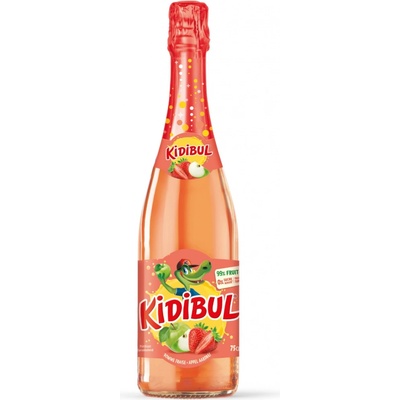 Kidibul Dětský šumivý nápoj Jablko a Jahoda 0,75 l – Zbozi.Blesk.cz