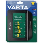 VARTA lcd УНИВЕРСАЛНО МУЛТИЗАРЕДИТЕЛНО ЗАРЕЖДАНЕ+ 240v, led дисплей, ЧЕРНО 57688 (57688) Зарядно за батерии
