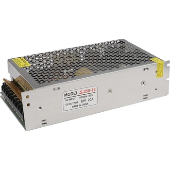 Image 1 of Импулсен захранващ блок dlfi, 12v/20.8a, Сив - 340 (340)