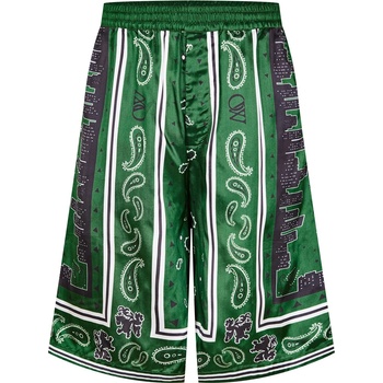 Image 1 of OFF WHITE Къси панталони OFF WHITE Men's Bandana Relaxed Fit Chino Shorts - Willow Bough