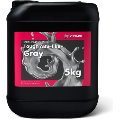 Phrozen Tough ABS-like+ Resin Grey - 5.000 g (64010701814093)