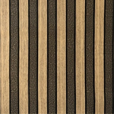 IMPOL TRADE dřevěné lamely hnědo-černé samolepící tapety Samolepící fólie 45 cm x 10 m
