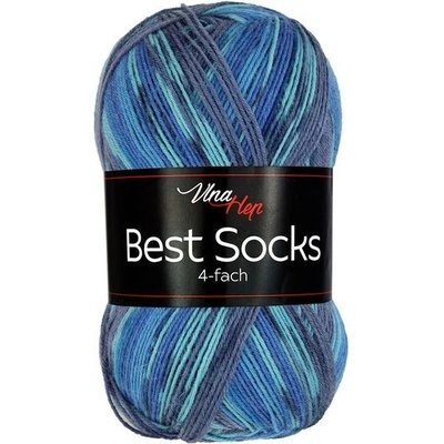 Vlna-Hep Příze Best Socks 4-fach 7312