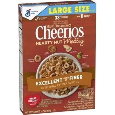 Cheerios ovesné cereálie s příchutí javorového sirupu a skořice 416 g