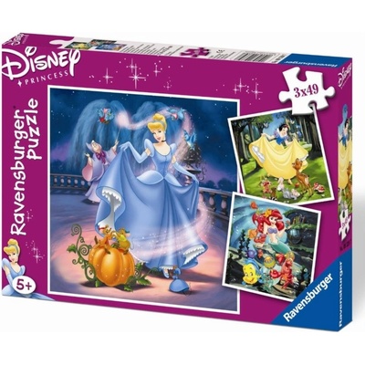 Ravensburger Disney princezny Sny 3 x 49 dílků