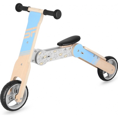 Spokey WOO-RIDE MULTI Drevené žlté