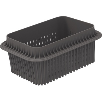 Silikomart Silfry Силиконова форма за хляб, 10 x 15 см, сива (21.004.55.0062)