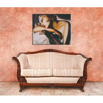 Obraz na plátně SPIACA - Tamara de Lempicka REP061 - Tamara de Lempicka REP061 - 50x60 cm
