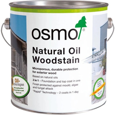 Osmo Natural Oil Woodstain Effect 1140 Agate-Silver - Защитно лазурно масло ефект 2.5л (1162)