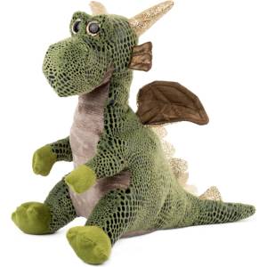 Амек Тойс Плюшена играчка Амек Тойс - Дракон, зелен, 22 cm (010678-1) - ozone