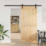 vidaXL Преплъзваща се врата NARVIK 95 x 210 см (213, 5 см) (3445261)