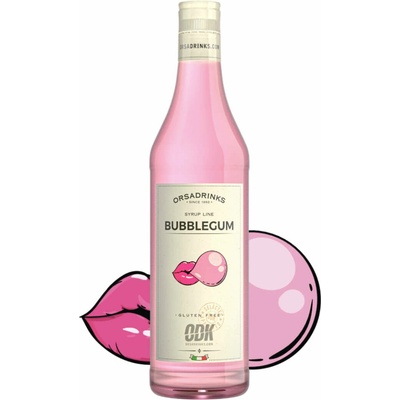 ODK Sirup Žvýkačka Bubblegum 0,75 l