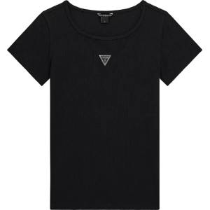 GUESS Тениска рипс в черен цвят за момиче Guess