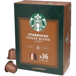Starbucks | Lungo House Blend - 36 капсули Starbucks® by Nespresso®