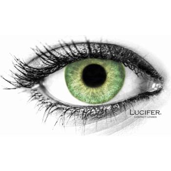 Lucifer Barevné čočky - dioptrické - Cloud Green 2 čočky