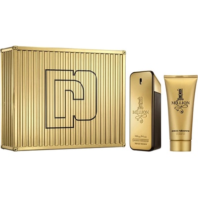Paco Rabanne 1 Million подаръчен комплект с тоалетна вода 100мл и душ гел 100мл за мъже 1 бр
