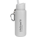 LifeStraw Go 0,7l Stainless Steel White LSG1SSWHWW