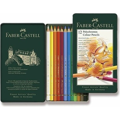 Faber-Castell Polychromos 110012 12 farieb