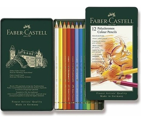 Faber-Castell Polychromos 110012 12 farieb
