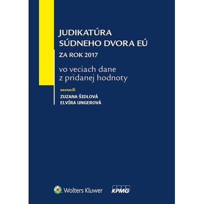 Judikatúra súdneho dvora EÚ za rok 2017 vo veciach dane z pridanej hodnoty