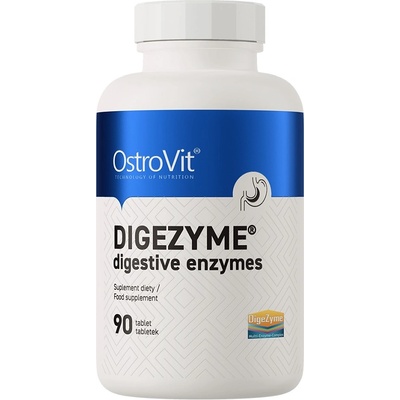 OstroVit Digezyme Digestive Enzymes, 90 Tablets