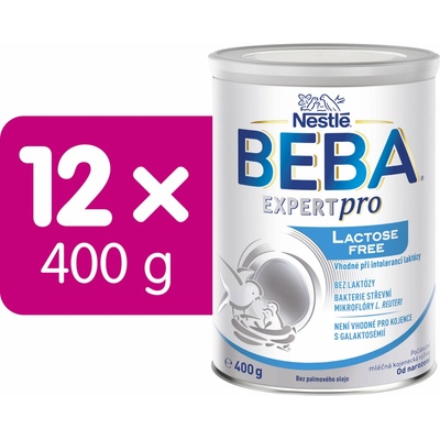 BEBA EXPERTpro Lactose free 12 x 400 g