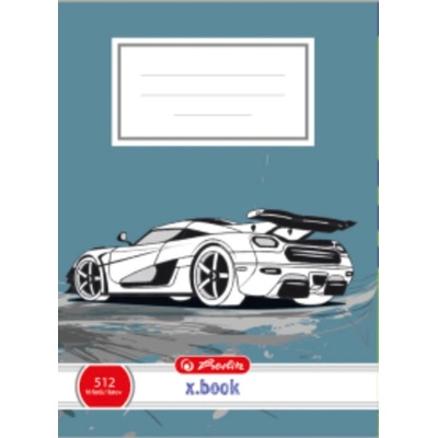 Herlitz Sešit A5 linkovaný 512 Sportovní auto
