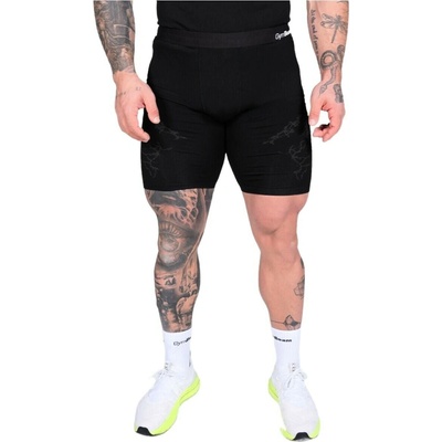 GymBeam Seamless šortky Static Black