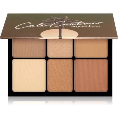 Smashbox Cali Contour Palette контурираща палитра за лице цвят Light Medium 20, 56 гр