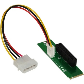 Makki Екстендър Makki MAKKI-M2-PCIE-4x-v1, от M. 2(м) към PCIe x4(ж), предназначен за добив на криптовалути (MAKKI-M2-PCIE-4x-v1)