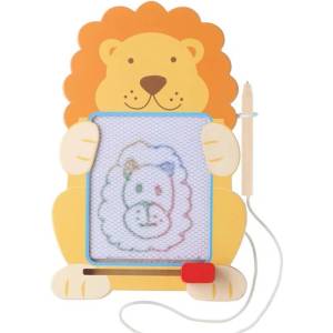 Orange Дървена магнитна дъска за рисуване Orange Tree Toys - Lion (OTT28126)
