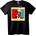NOONEBRAND Тениска Кръстникът Поп Арт - 7XL, Black