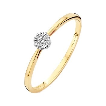 Blush Златен дамски пръстен с диамант Blush 1609BDI (1609BDI)