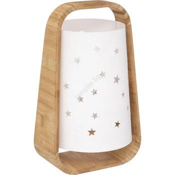 Atmosphera - Настолна лампа STARS 1xE14/40W/230V бамбук (P7154)