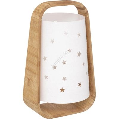 Atmosphera - Настолна лампа STARS 1xE14/40W/230V бамбук (P7154)