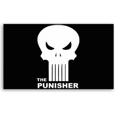 Fotoobraz 120x70 cm velký The Punisher