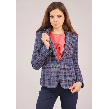 Image 1 of Radek's collection Дамско сако сезон есен в многоцветен десен 42117-450