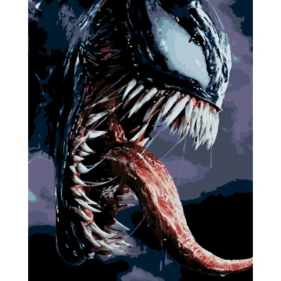 ZUTY Malování podle čísel PLAKÁT VENOM Rozměr 40 x 50 cm Rámování vypnuté plátno na rám